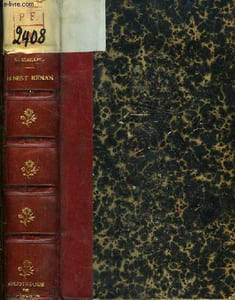 Ernest Renan. Essai de Biographie Psychologique.