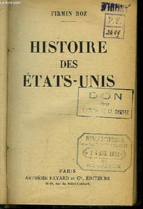 Histoire des Etats-Unis.