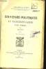 Souvenirs Politiques et Parlementaires d'un Témoin. EN 2 TOMES : 1865 - 1870, Le Principat de M. Thiers, 1871 - 1873. CLAVEAU Anatole