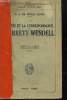 La vie et la correspondance de Barrett Wendell.. DE WOLFE HOWE M.A.