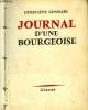Journal d'une Bourgeoise. Roman. GENNARI Geneviève