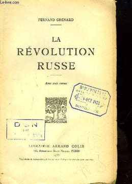La Révolution Russe.. GRENARD Fernand