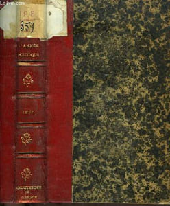 L'Année Politique 1875 - 2ème Année.