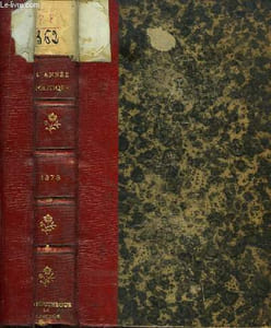 L'Année Politique 1878 - 5ème Année.