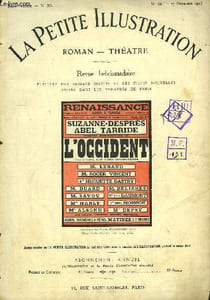 L'Occident. Pièce en 3 actes.