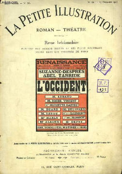 L'Occident. Pièce en 3 actes.. KISTEMAECKERS Henry