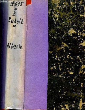 Alberte. Roman.. BENOIT Pierre