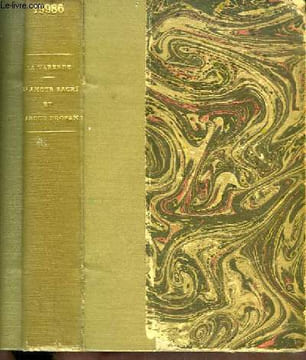 L'amour sacré et l'amour profane. Roman.. LA VARENDE