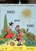 Nous pour vous n°17 - 1970 - 2ème trimestre -. Union des auteurs de musiciens aveugles