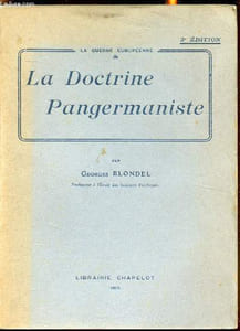 La guerre Européenne & la doctrine Pangermaniste -