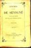 Lettres de Madame de Sévigné avec les notes de tous les commentateurs - Tome sixième. Mme de Sévigné