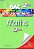 Objectif Bac 2nde - Entraînement - Maths -. Kieken Danielle - Martin Jean-Claude