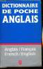 Dictionnaire de poche Anglais - Anglais/Français - Français/Anglais. Collectif