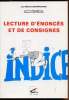 Lecture d'énoncés et de consignes. Jean-Michel Zakhartchouk