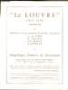 """Le Louvre "" chez vous - Collection 1958 - Reproduction luxueuse de quatre tableaux - Léonard de Vinci - N. Lancret - P.P Rubens - E. Burnand - ...