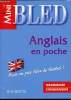 Mini-Bled Anglais en poche -. Lallement-Deruelle Brigitte