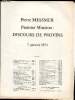 Discours de Provins - Premier ministre - 7 janvier 1973 -. Messmer pierre  COLLECTIF
