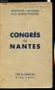 Congrès de Nantes -. Association catholique de la jeunesse Française