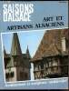Saisons d'Alsace Revue trimestrielle - 27e année - n°80-81 - Art et Artisans Alsaciens - Architecture et sculpture médiévales. Collectif