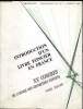 Introduction d'un livre foncier en France - XXe congrès de l'ordre des géometres experts - Vichy - Juin 1970. Collectif