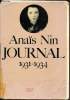 Journal 1931-1934 et journal 1947-1955 -. Anaïs Nin -