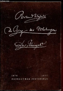 Bayreuther Festspiele - Programmheft - IV - 1977 -. Bayreuther Festspiele - Richard Wagner
