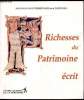 Richesses du Patrimoine écrit. Archives départementales de la Dordogne