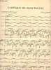 Cantiques de Jean Racine - Op:11 - J. 3612H. Accompagnement d'orchestre en location - Partie de Violon ou de Violoncelle -. Gabriel Fauré