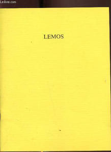 "Exposition ""Luis Lemos"" - 26 avril -2 juin 1990 Galerie Bernard Vidal"
