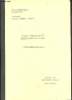 Fiches de Lecture - FIlière: Corps et société - D.E.S.S. Psychologie Clinique Année 1982-83 -. Batt-Duverger Odile -