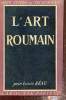 L'art roumain. Louis Réau