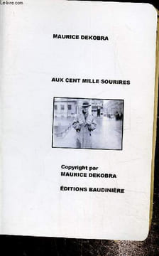 Aux cent mille sourires. Dekobra Maurice