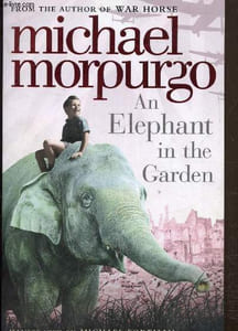 An elephant in the garde