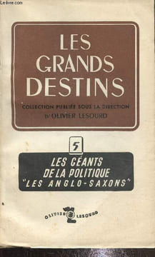 Les géants de la politique, 1ère série ,Tome 5. Bleud Jean, Champagne L.,CLerc C.,Fénélon P.,Molé