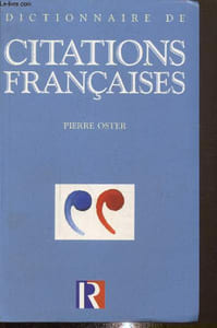 Dictionnaire des citations françaises