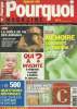 Pourquoi magazine, spécial été N°2 juillet-août 2007- La drôle de vie des animaux-Mémoire comment ça marche- Les bons mots de la langue française. ...