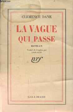 La vague qui passe. Dane Clémence