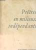Prêtres en milieux indépendants. Anonyme
