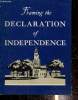 Framing the declaration of independence. Anonyme