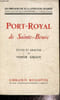 Port-Royal de Sainte-Beuve. Giraud Victor