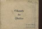 Chante ta prière. Anonyme
