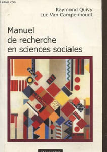 Manuel de recherche en sciences sociales