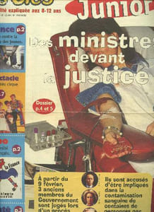 Les clés de l'actualité junior N° 189 semaine du jeudi 4 au 10 février 1999 : Des ministres devant la justice