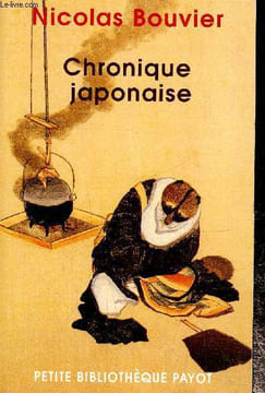 Chronique japonaise. Bouvier Nicolas