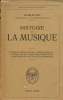 Histoire de la musique, 2ème édition française augmentée de nombreux exemples par Yvonne Rokseth. Nef Charles