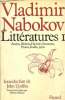 Littératures, tome 1. Nabokov Vladimir