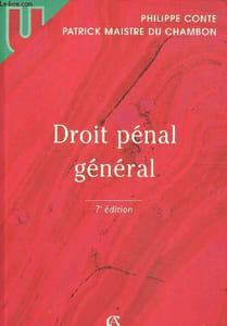 Droit pénal général, 7e édition