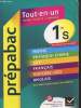 Prépabac Tout-en-un 1re S. Collectif