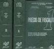 Précis de fiscalité 1984 Tome 1 et Tome 2 en 2 volumes. Ministère de l'économie des finances et du budget