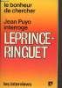 Jean Puyo interroge Louis Leprince Ringuet- Le bonheur de chercher.. Puyo Jean